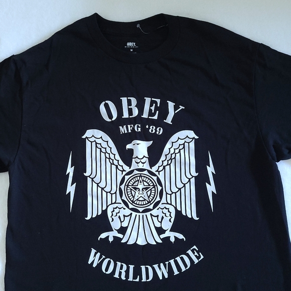 ✨️HP✨️ Obey Worldwide🌎 Graphic Tee👕 - NWOT - Picture 7 of 10